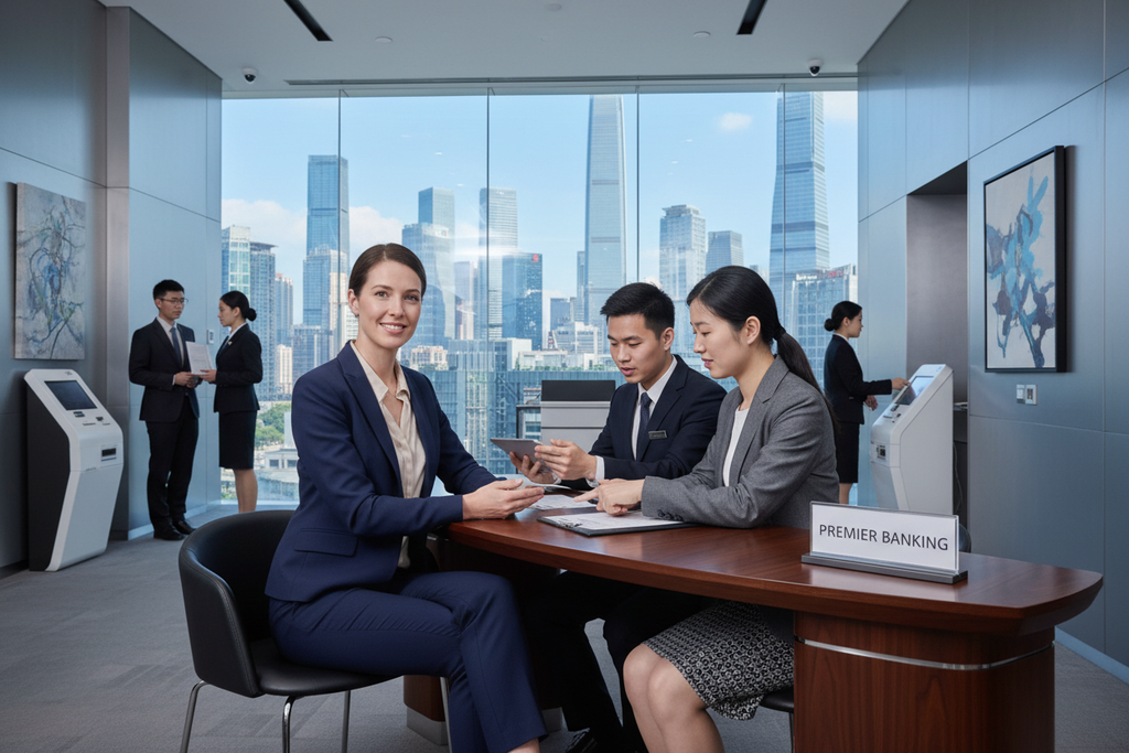 Bank account setup assistance for expat in Shenzhen