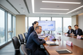 One-on-one interpreter companion at Chinese business meeting
