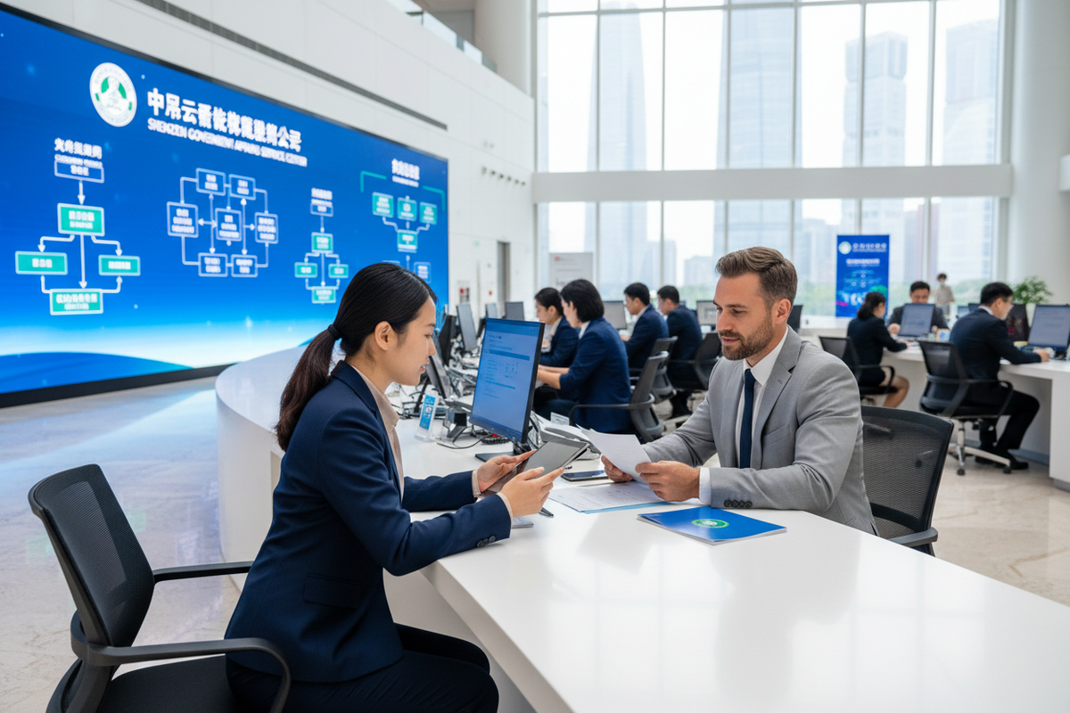 Government affairs assistance at Shenzhen administrative center